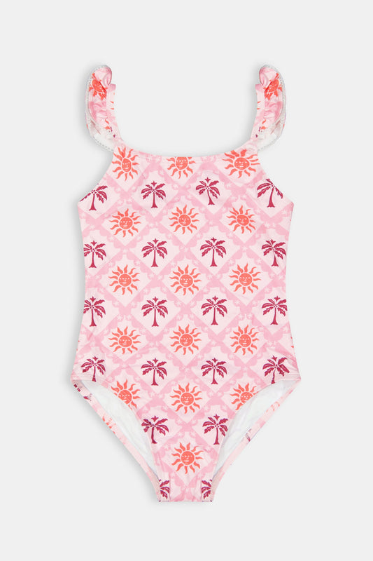 Roller Rabbit Pink Kids Sunny Days Rory One Piece