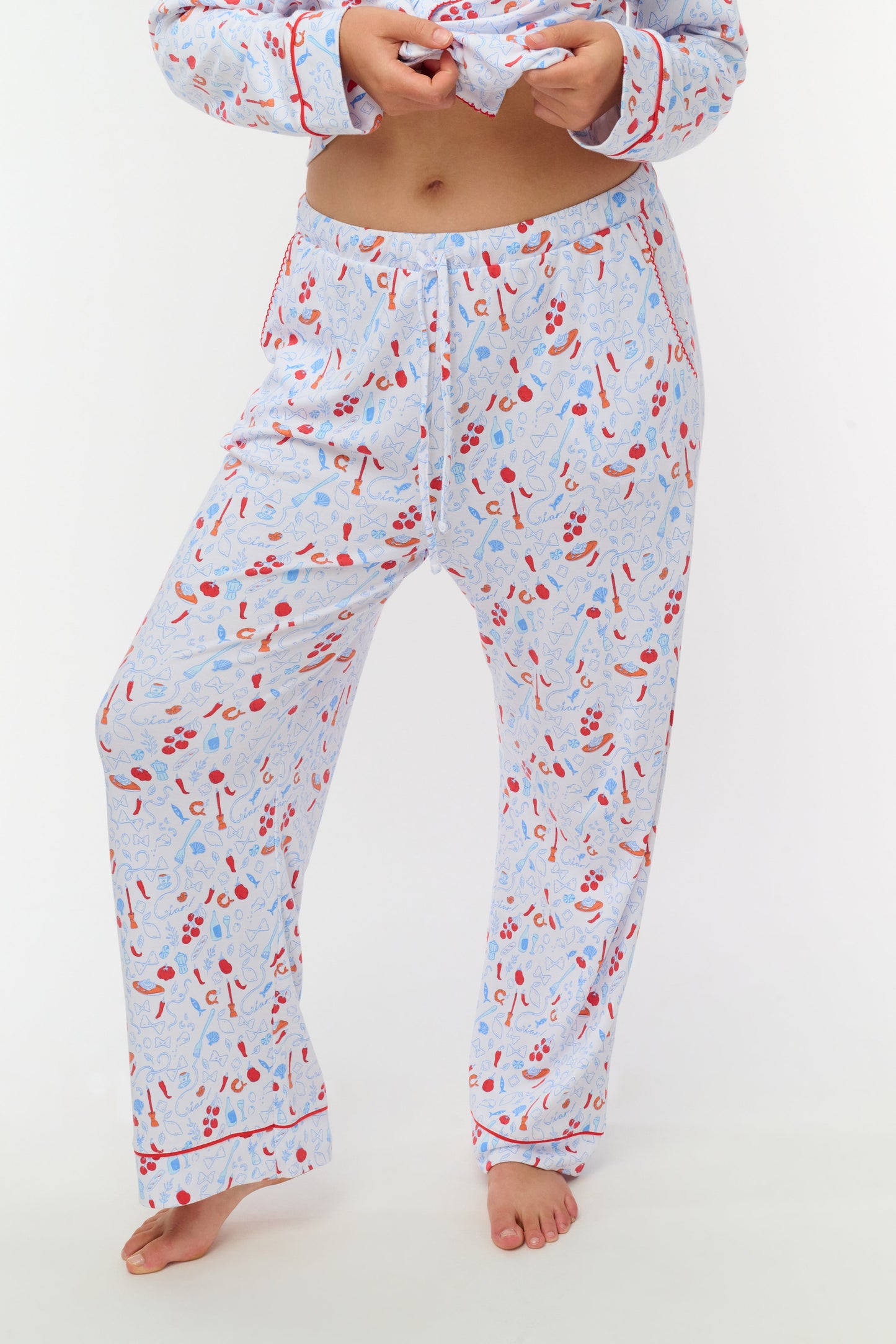 Roller Rabbit Blue Amalfi Fresco Lindy Lounge Set