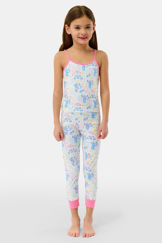 Roller Rabbit Green Kids May Flowers Noa Set