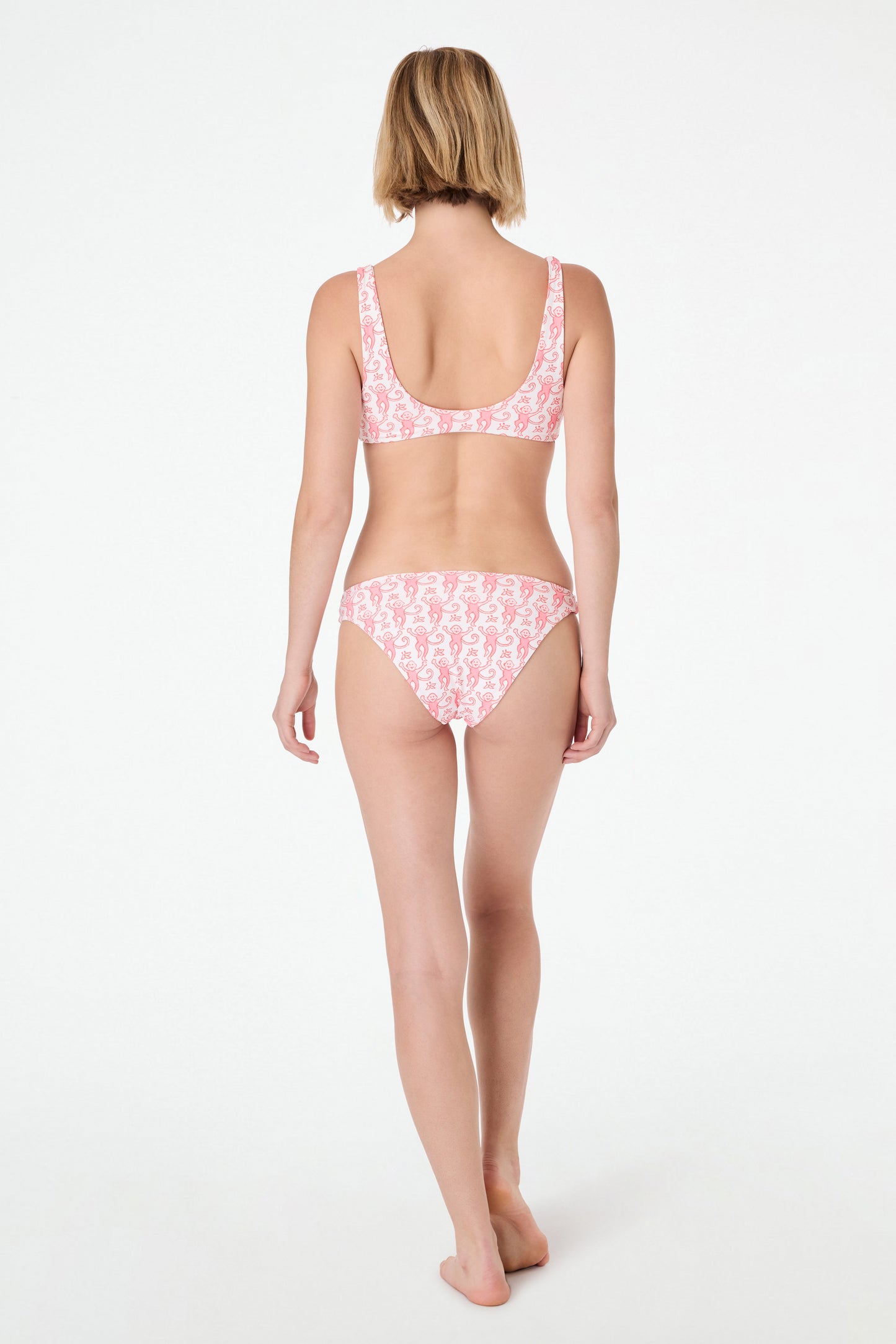 Amanda/Monkey Adella Reversible Bikini Top