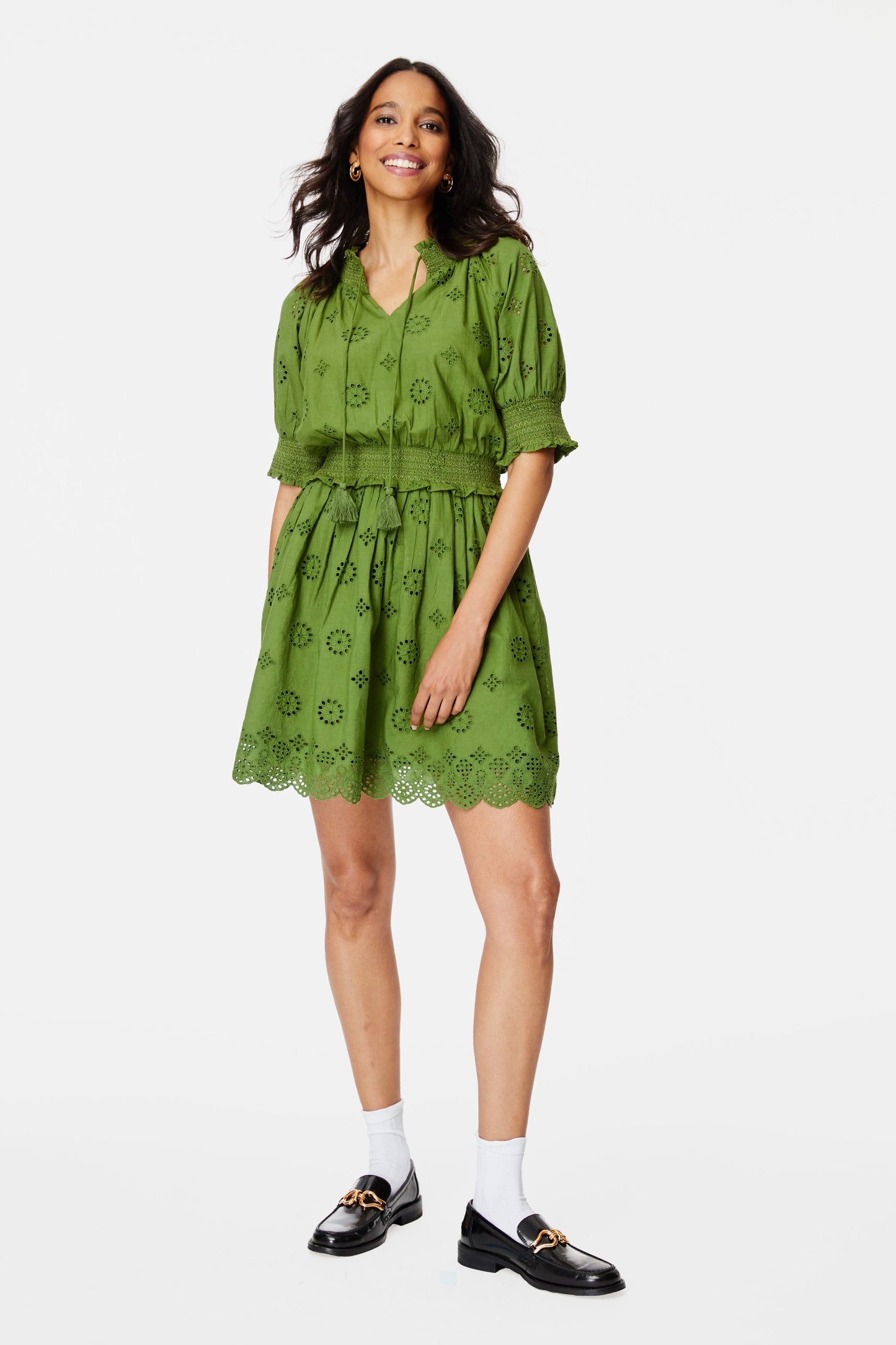 Roller Rabbit Astra Eyelet Fiorella Dress