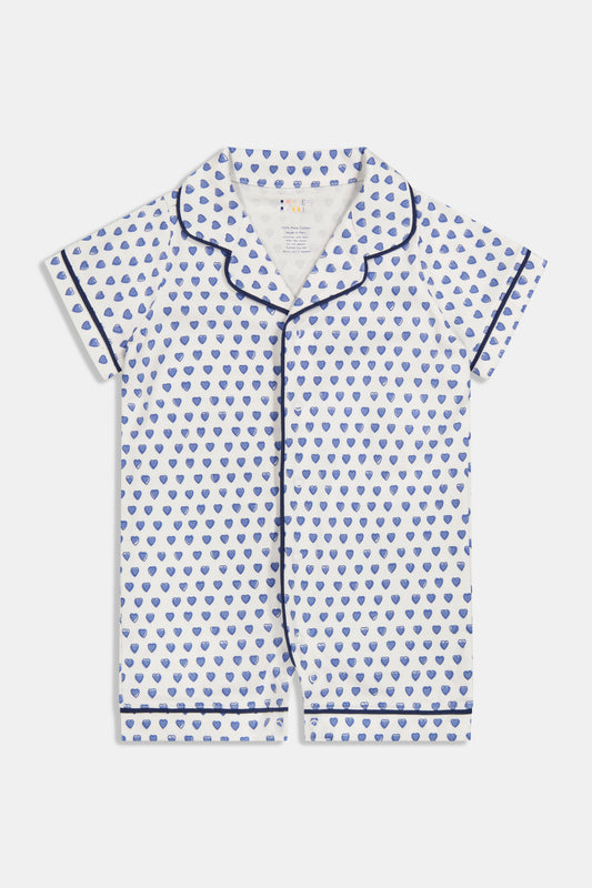 Infant Hearts Polo Onesie
