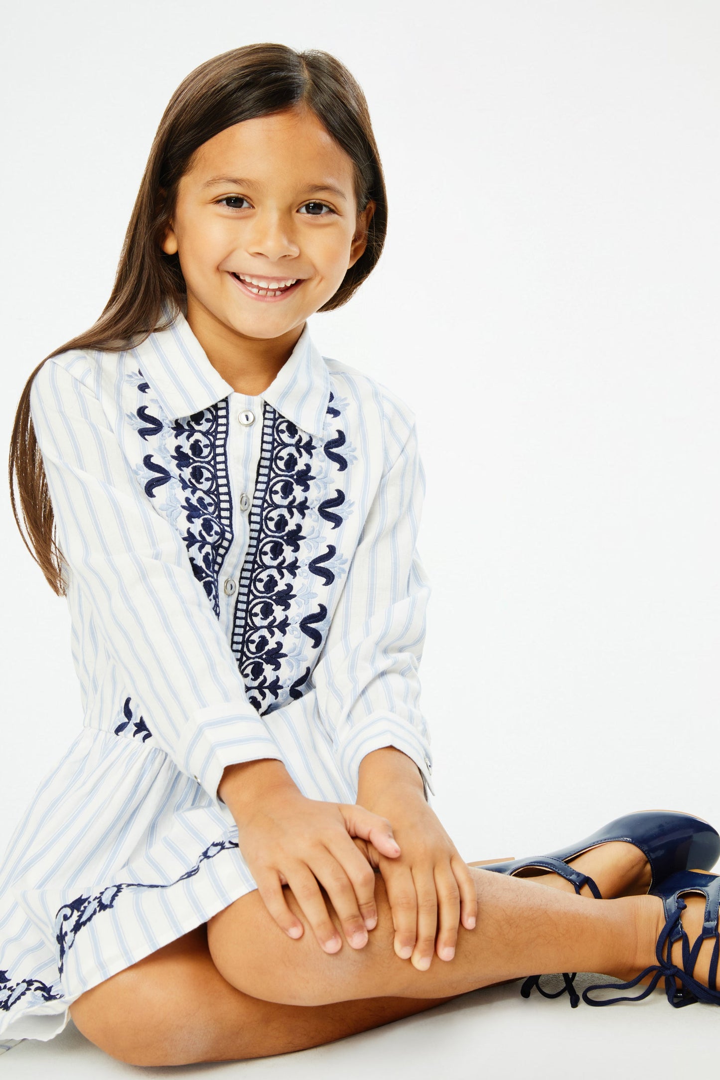 Roller Rabbit Kids Edessa Embroidered Emilene Dress