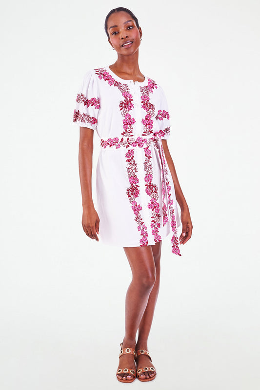 Roller Rabbit Honeysuckle Embroidery Suri Caftan