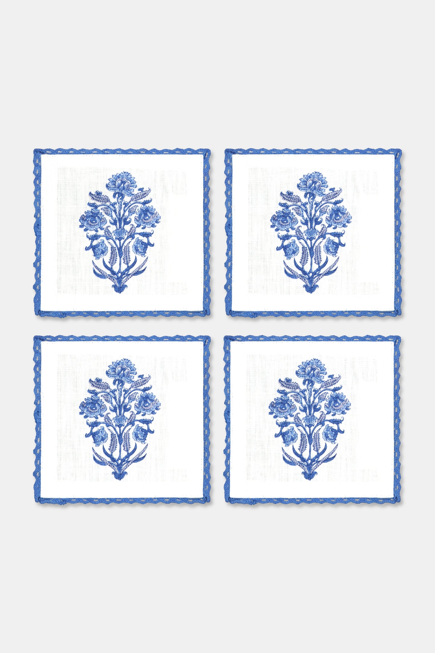 Lily Block Cocktail Napkin Set