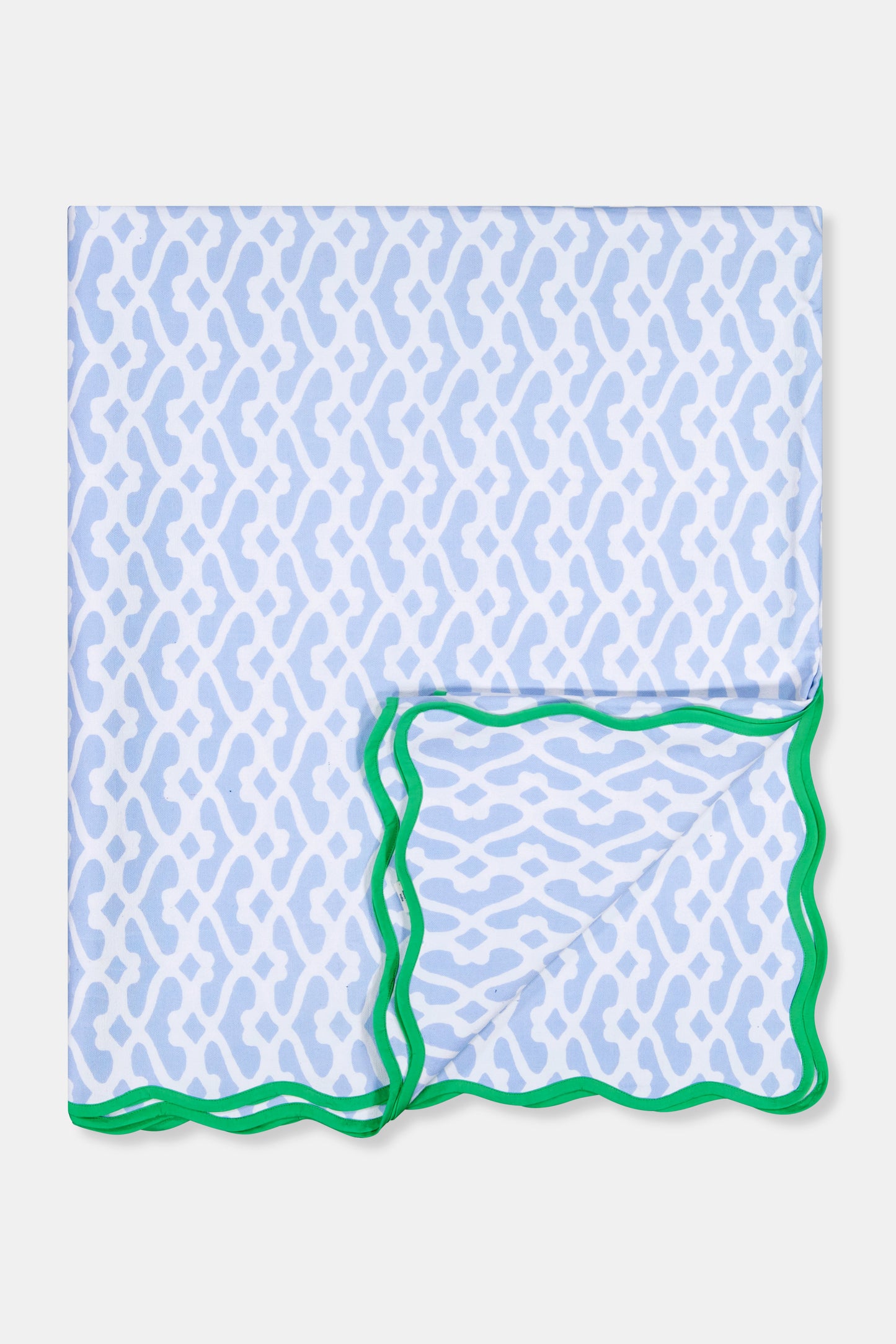 Big Cata Scalloped Tablecloth