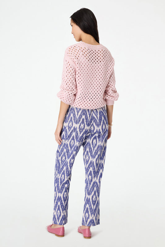 Ikat Chambray Gabby Pant