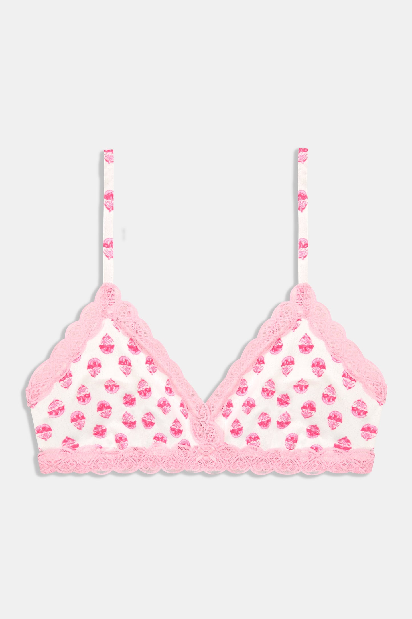 Ditsy Daisy Pointelle Jane Bralette
