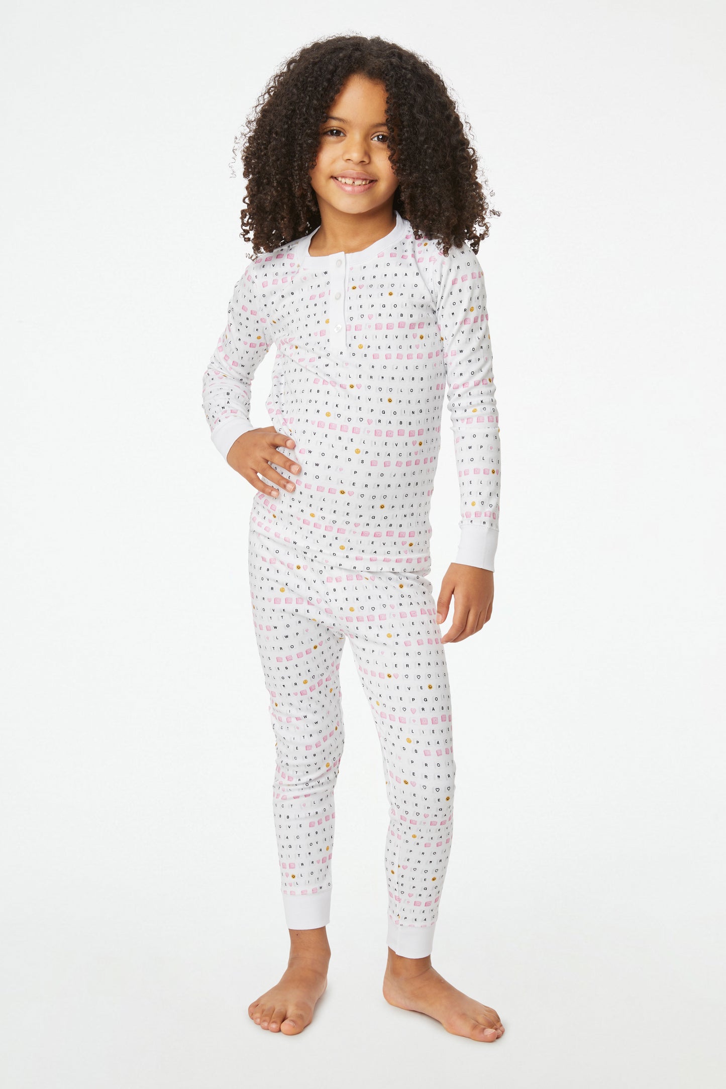 Kids Love & Letters Pajamas