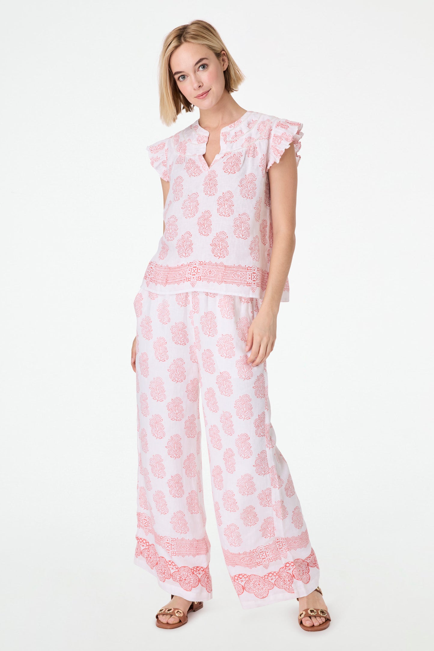 Paisley Block Kaylee Pant