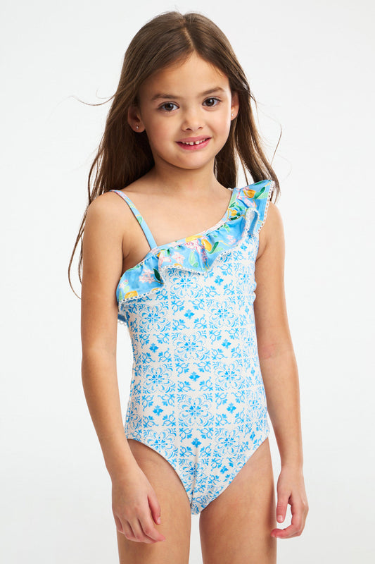 Kids Lemon Blossom/Tuiles Tula One Piece