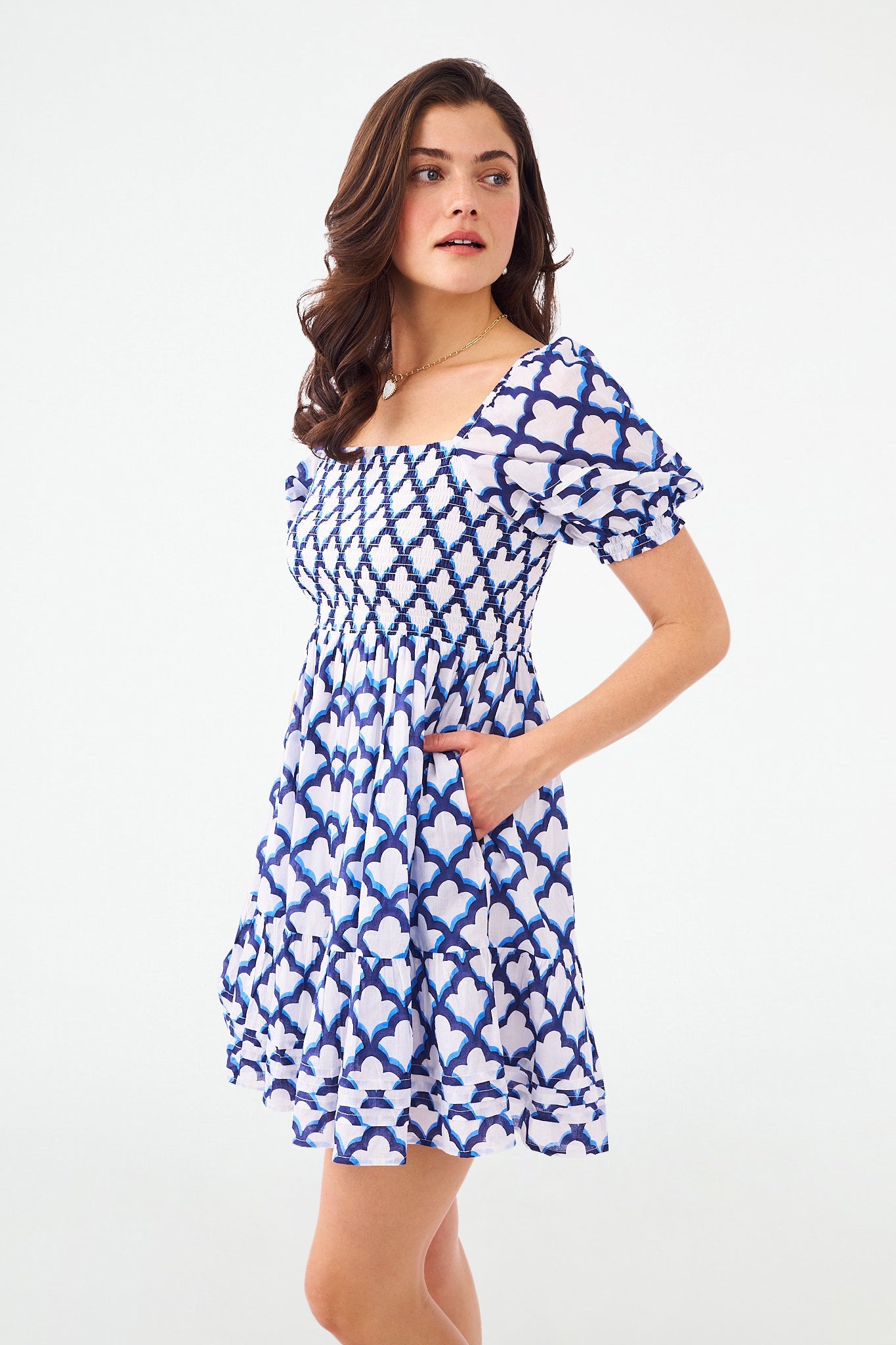Roller Rabbit Jena Ren Dress Blue