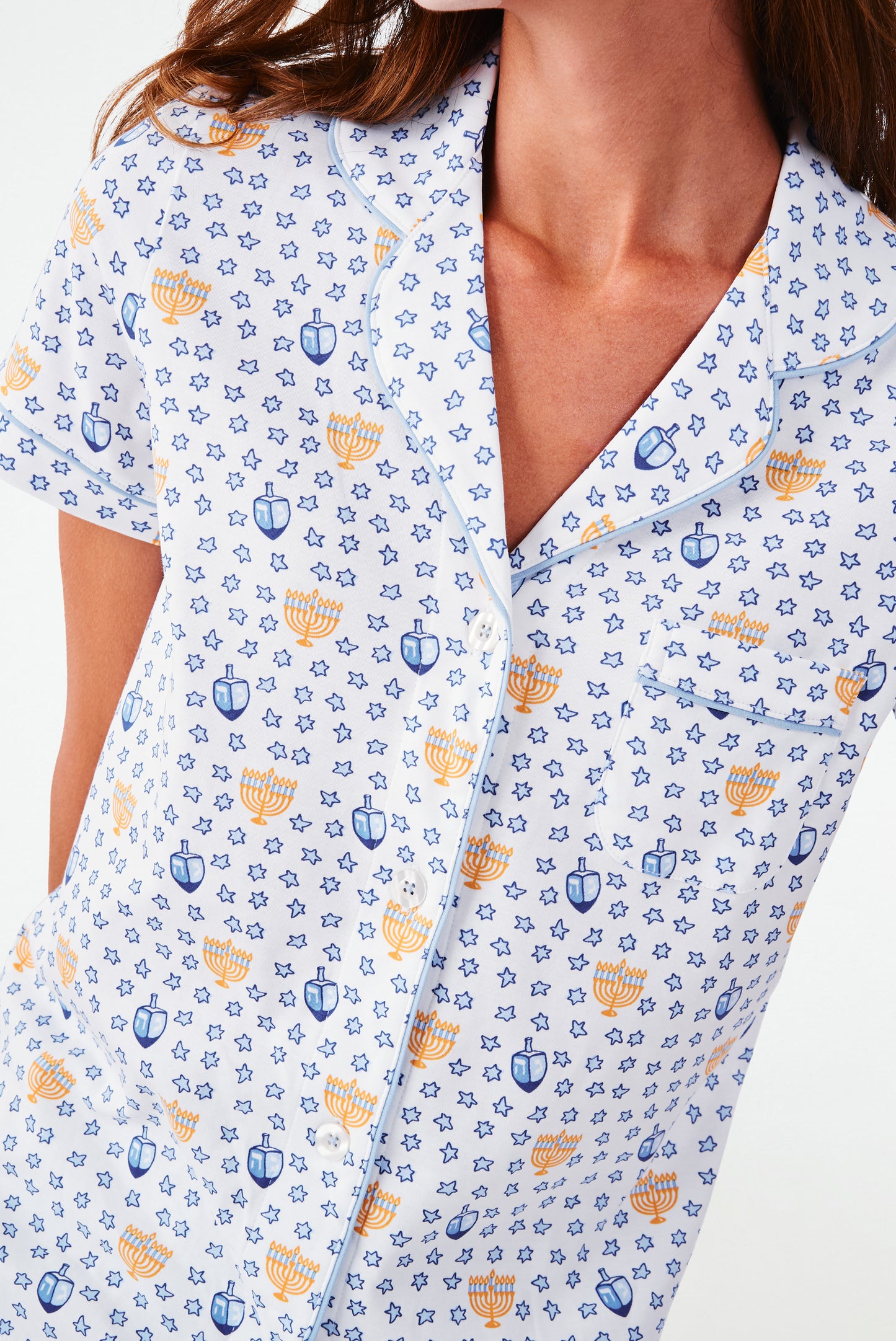 Festival Of Lights Polo Pajamas
