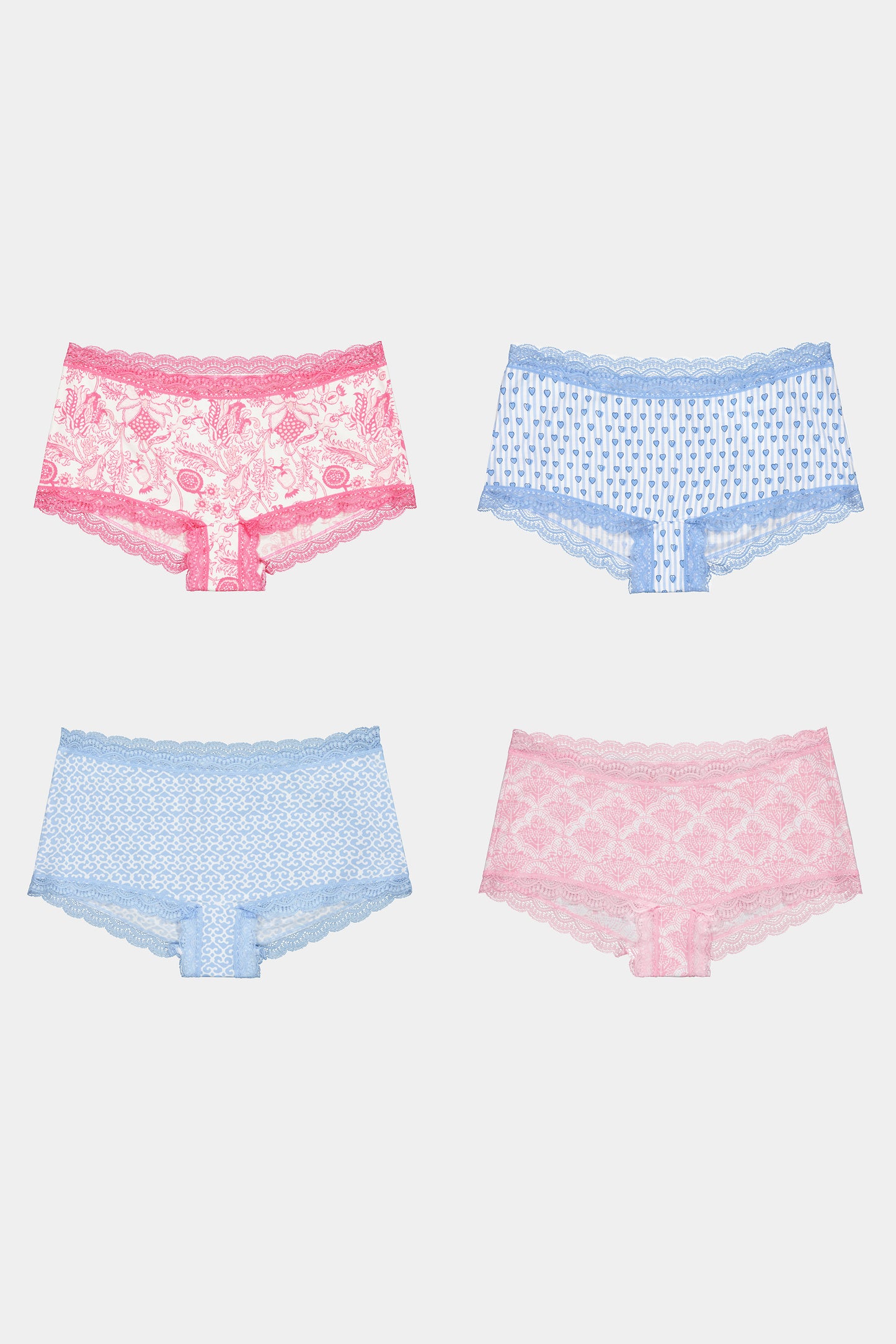 Classic Core Boyshort 4 Pack