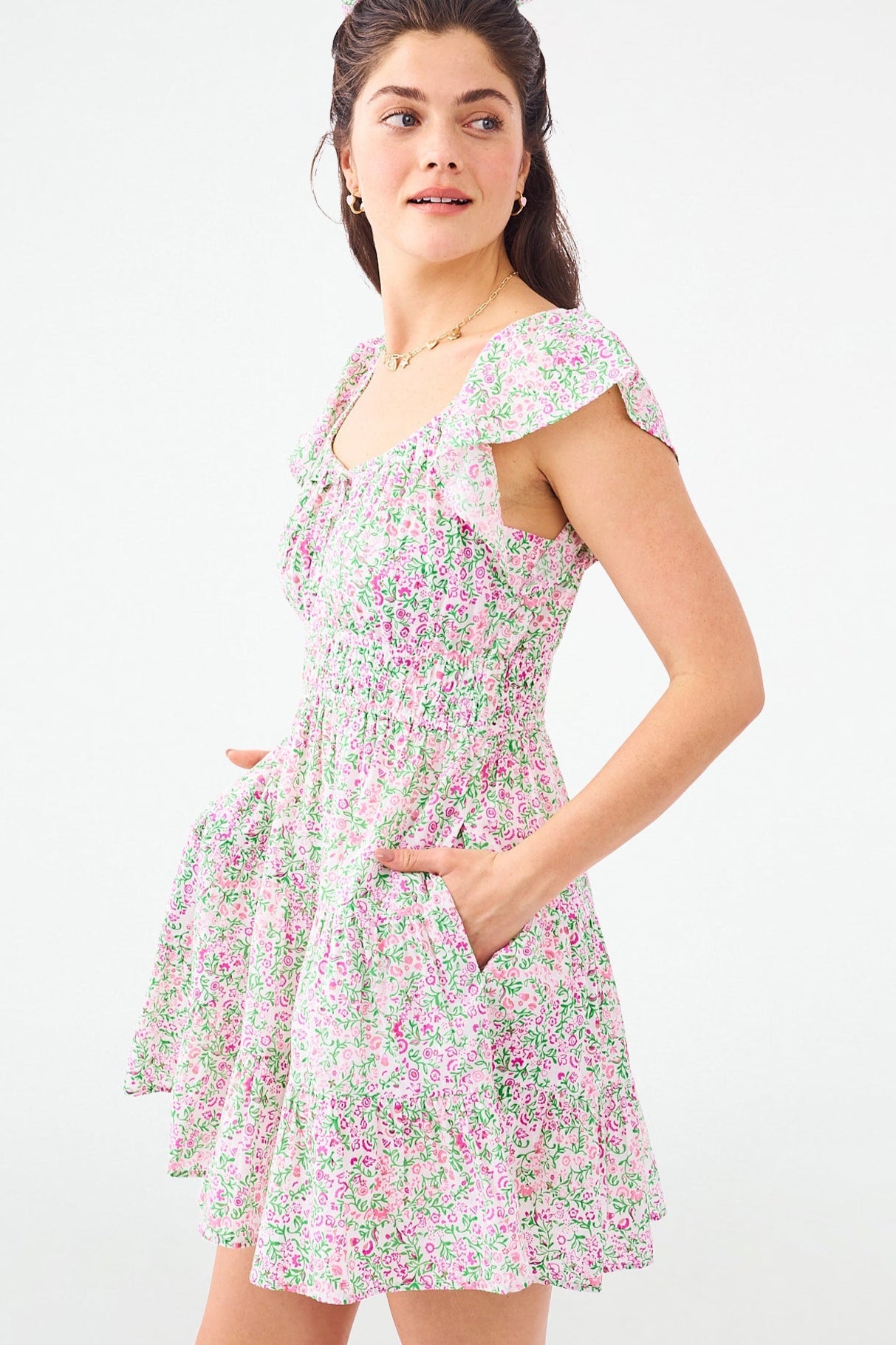Roller Rabbit Moonflower Pipette Dress