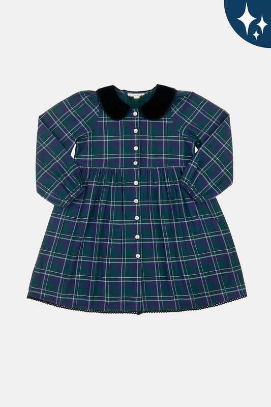 Roller Rabbit Kids Inverness Plaid Reilly Dress