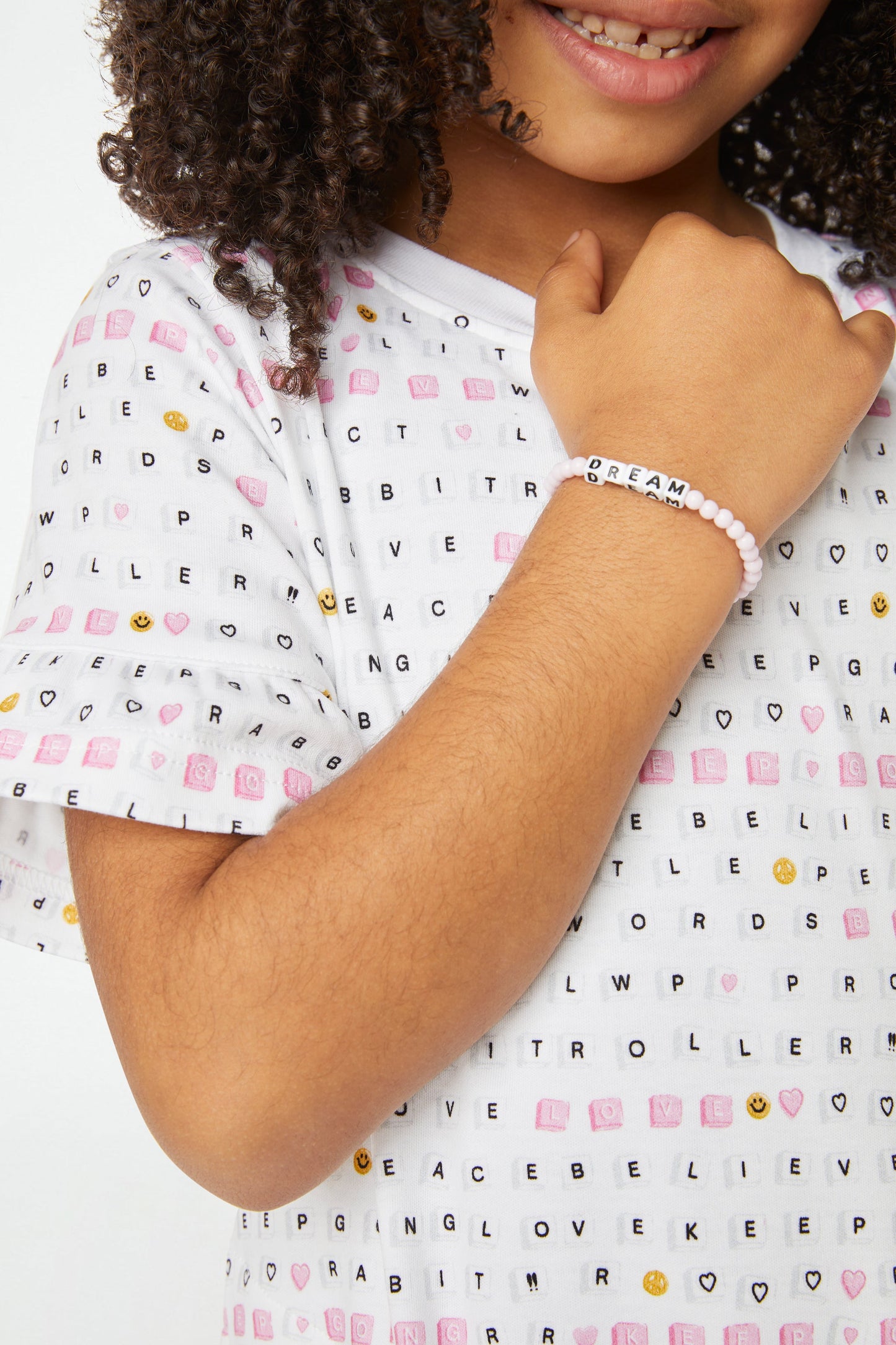 Roller Rabbit Pink Kids Love & Letters Esme Dress