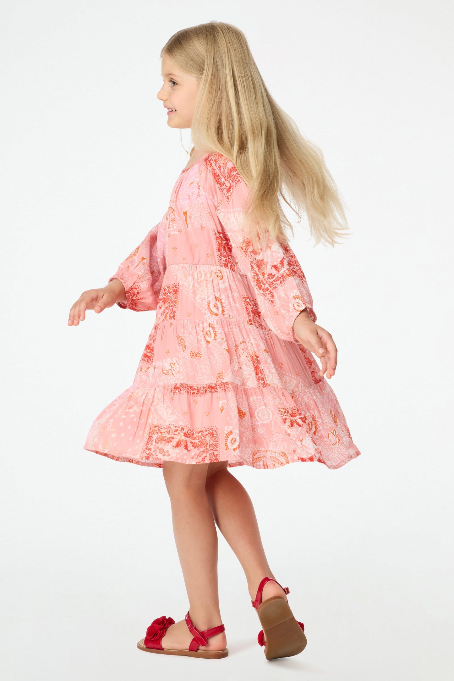 Roller Rabbit Kids Maisie Patchwork Priscilla Dress