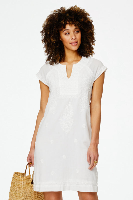 Roller Rabbit White Faith Dress