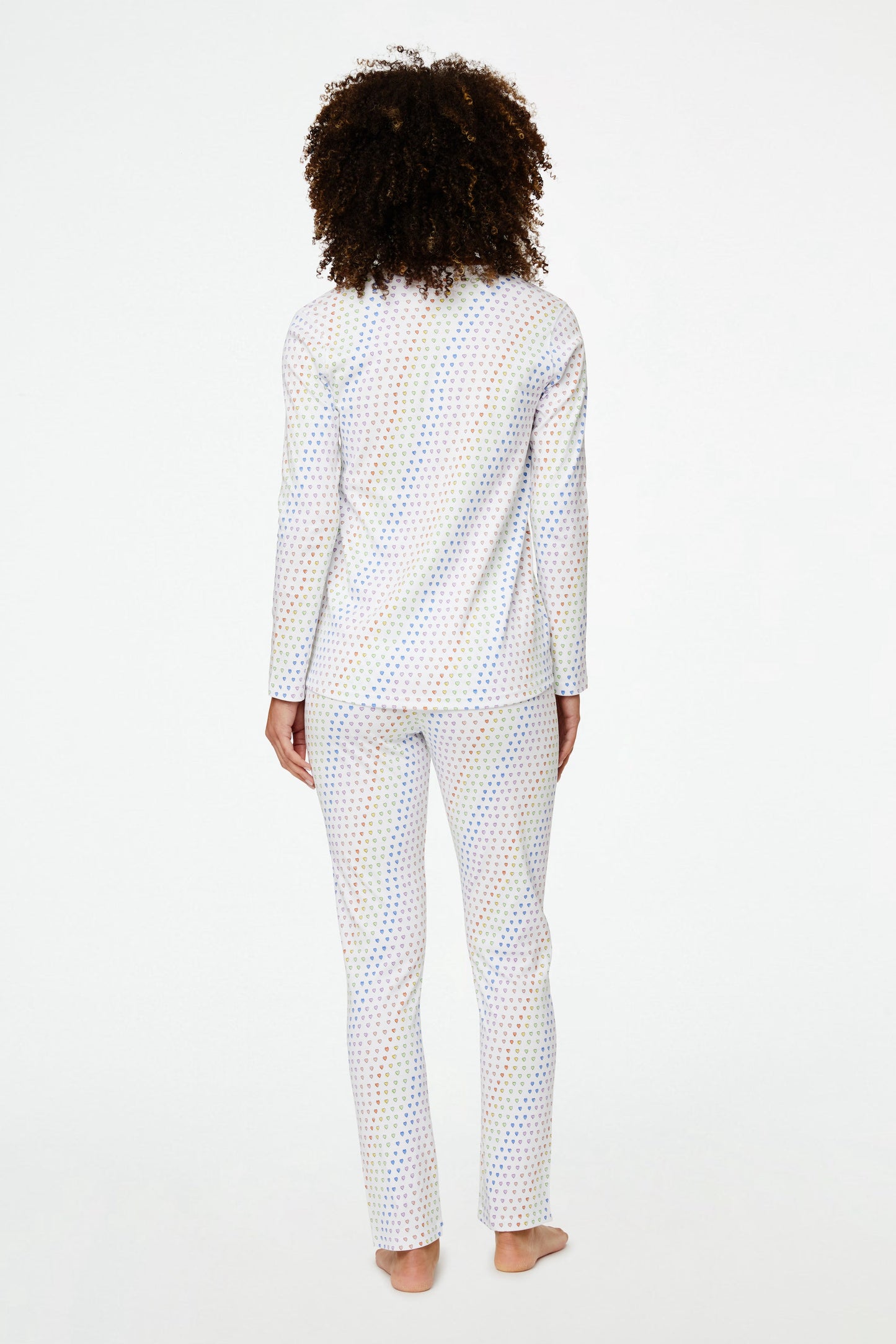 Roller Rabbit Rainbow Disco Hearts Pajamas