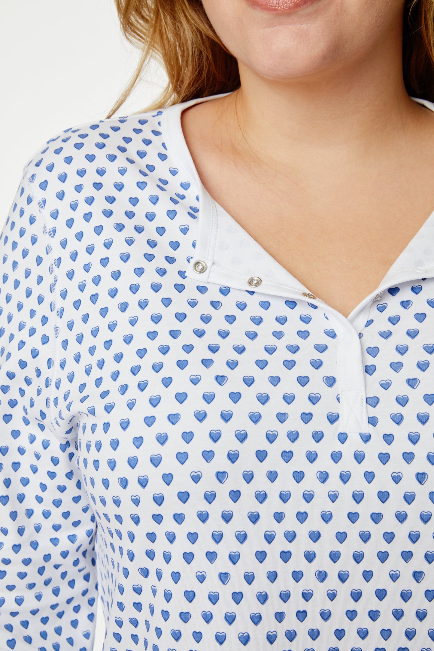 Roller Rabbit Blue Hearts Pajamas