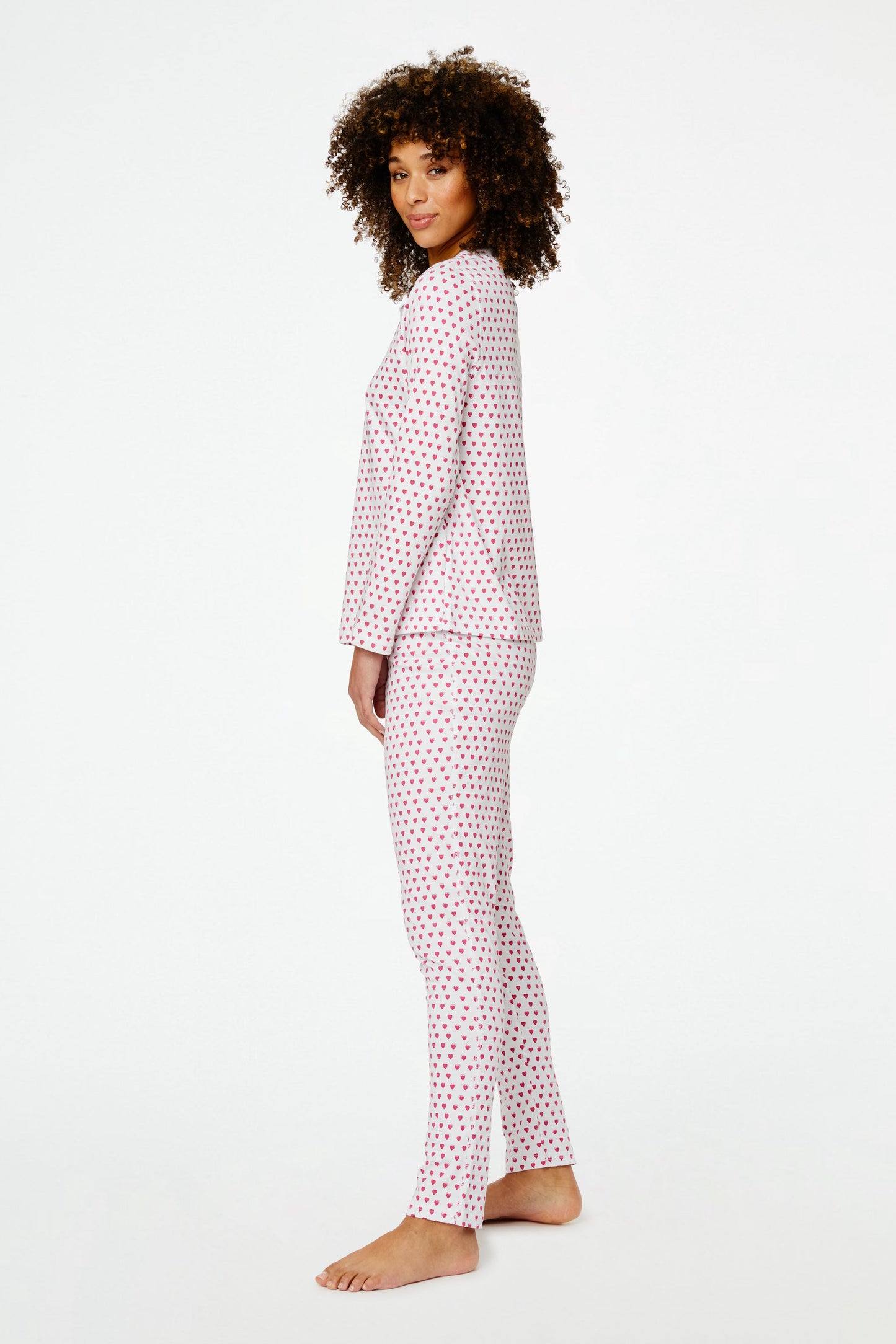 Roller Rabbit Pink Hearts Pajamas