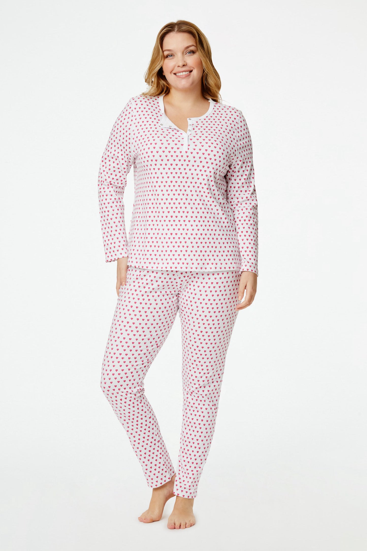 Roller Rabbit Pink Hearts Pajamas