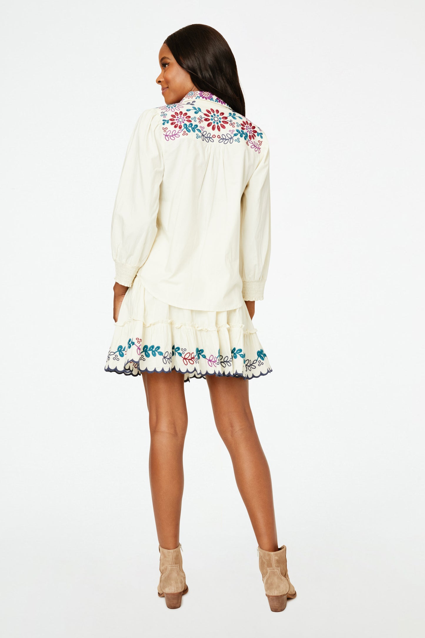 Veda Embroidered Noemie Shirt