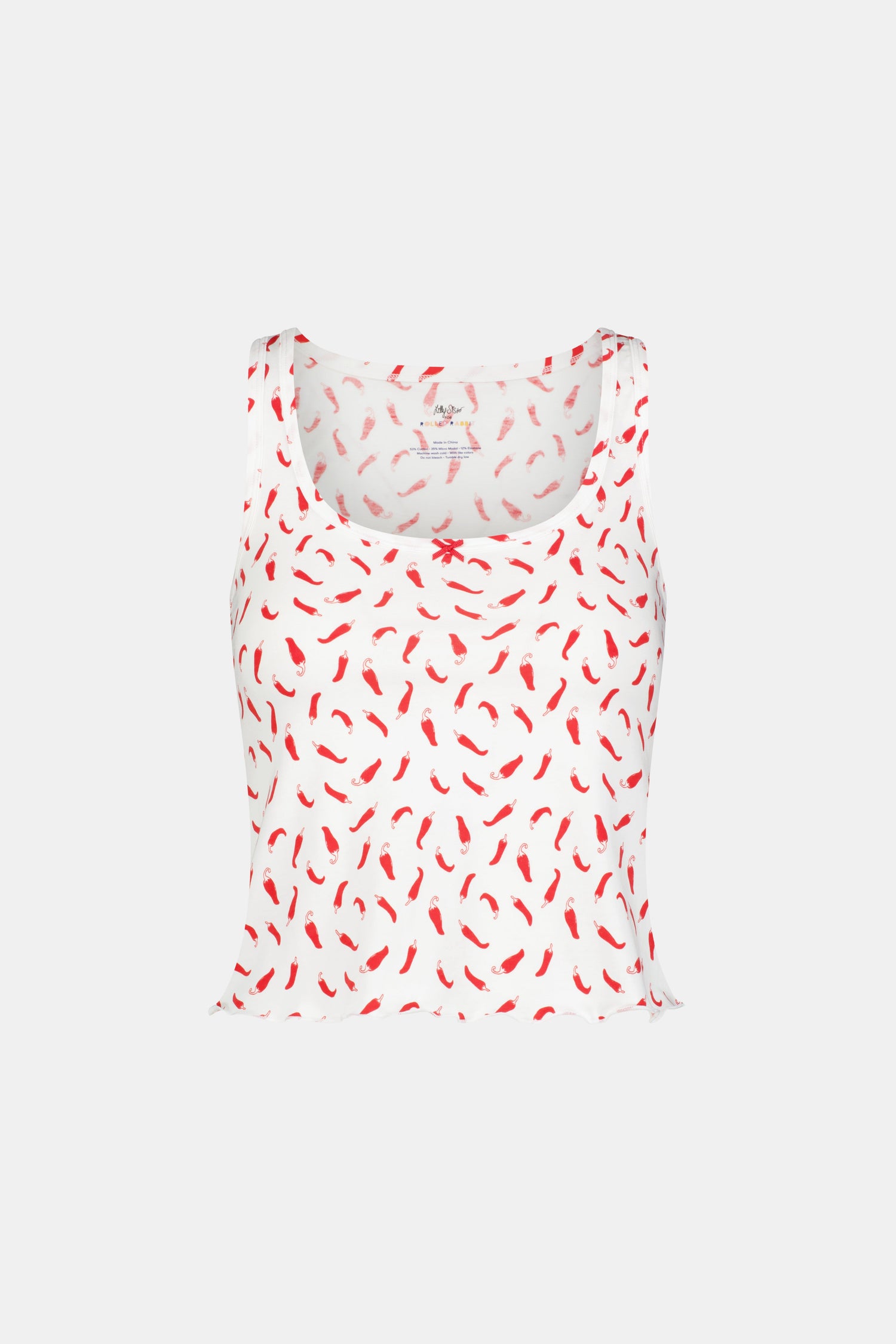 Roller Rabbit Red Picante Astor Tank
