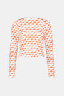 Roller Rabbit Orange Lucky Stars Long Sleeve Baby Tee