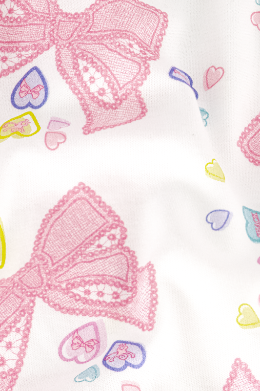 Roller Rabbit Pink Kids Doily Beaux Pajamas