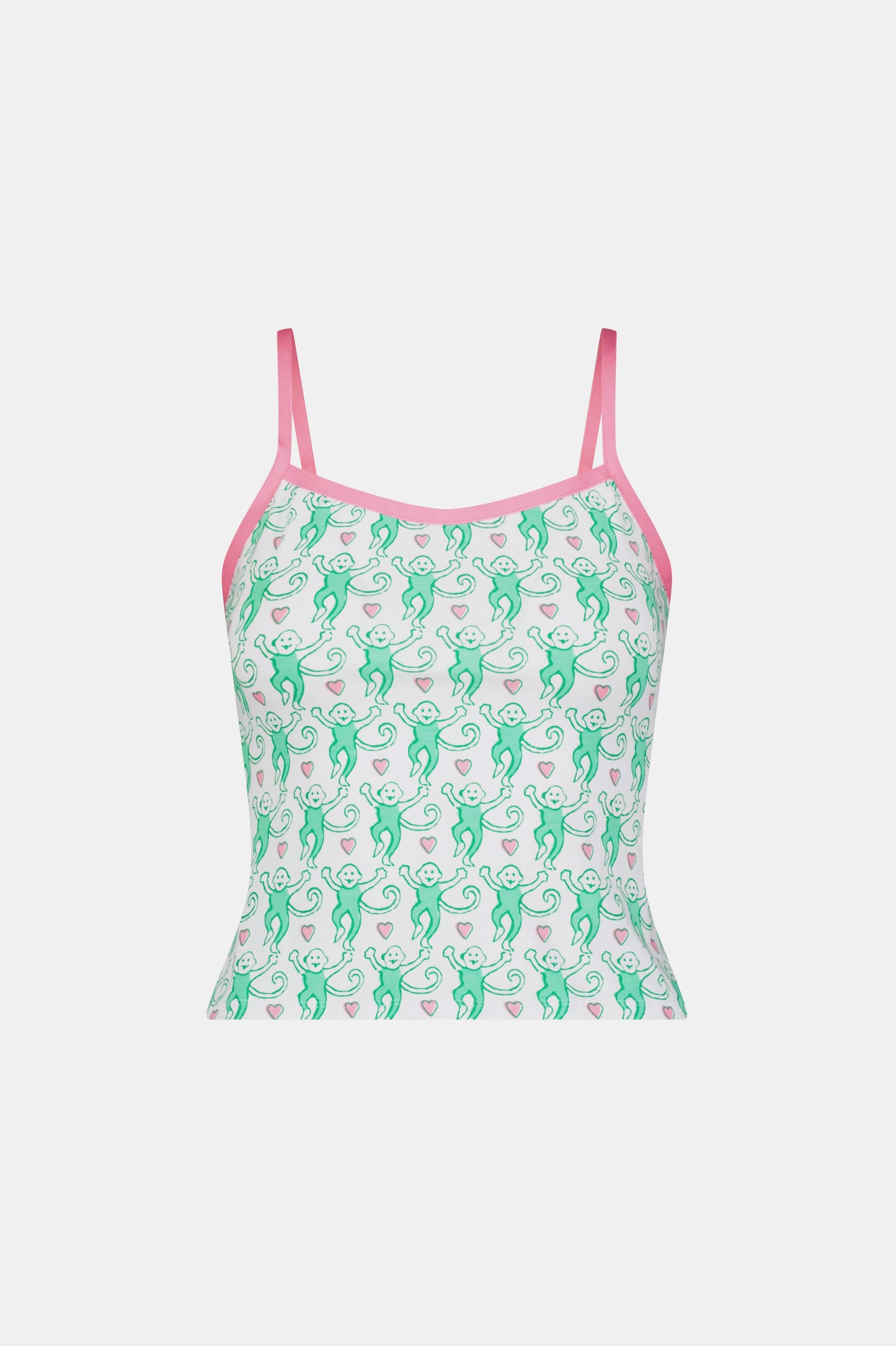 Roller Rabbit Kelly Green Lovely Monkey Clarkson Cami