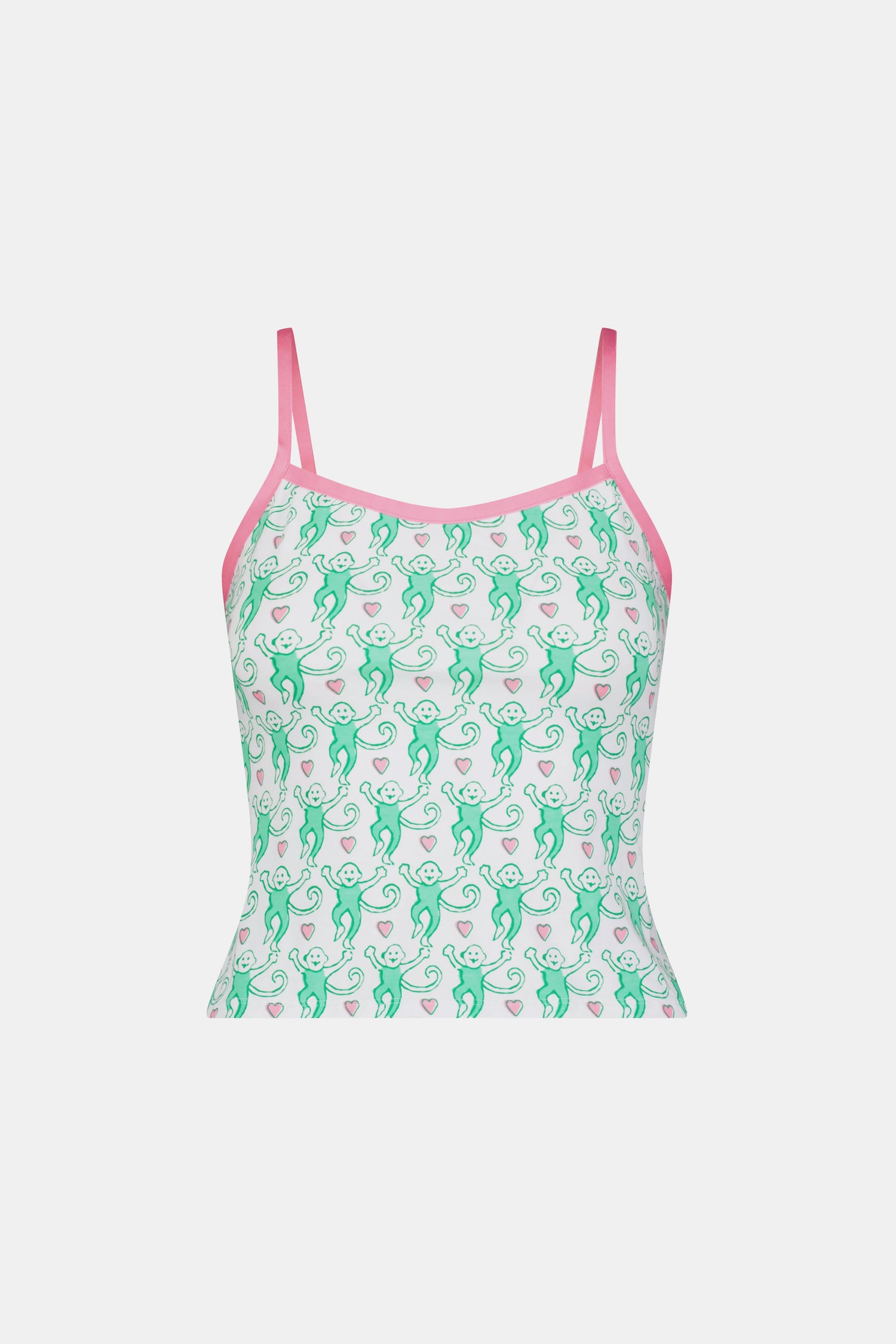 Roller Rabbit Kelly Green Lovely Monkey Clarkson Cami