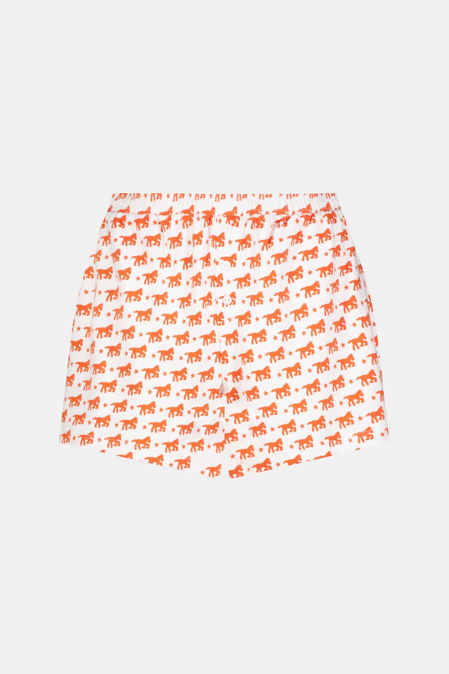 Roller Rabbit Orange Lucky Stars Brooklyn Boxer