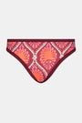 Roller Rabbit Burgundy Palm Fronds Oceana Bikini Bottom