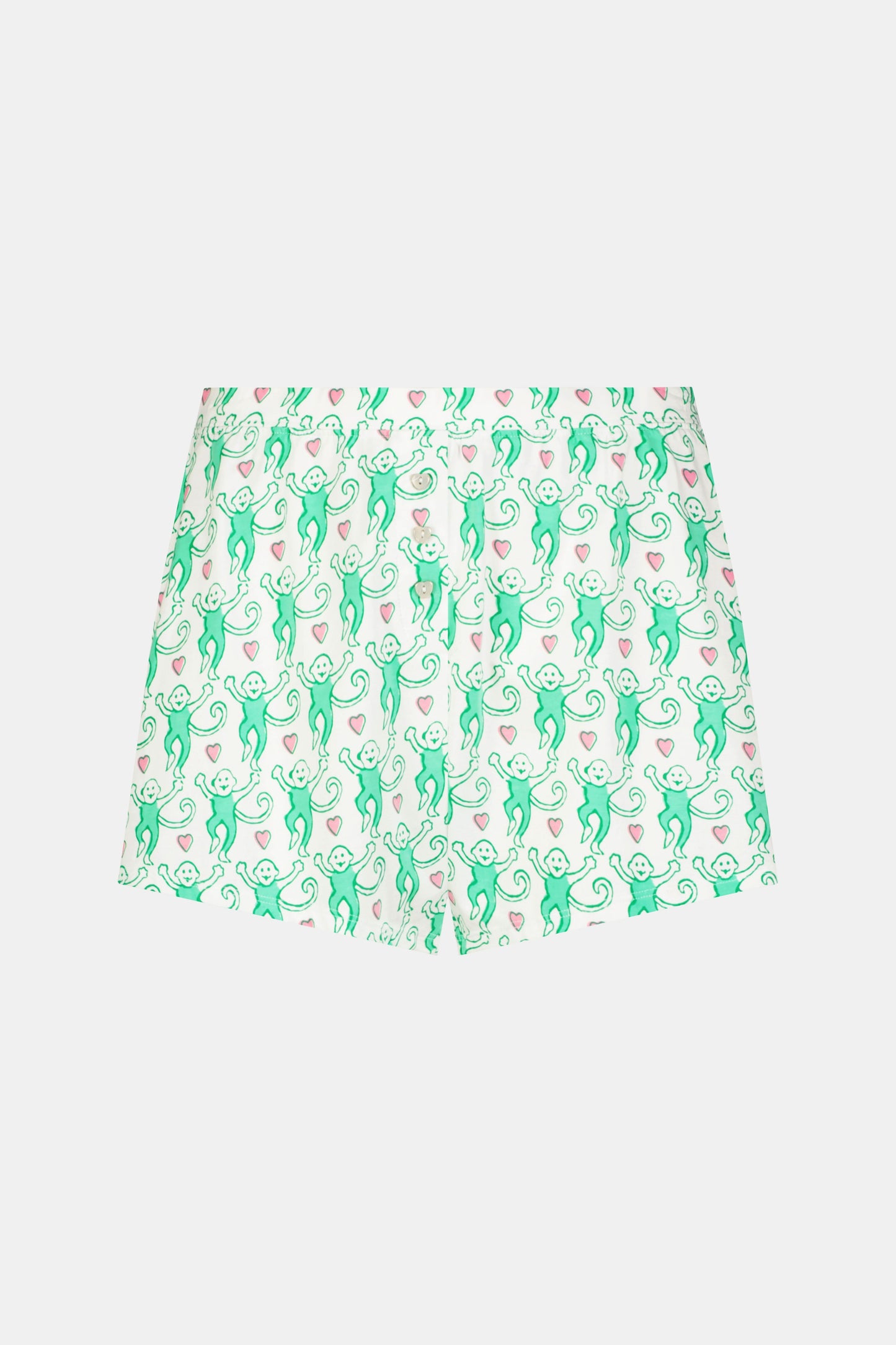 Roller Rabbit Kelly Green Lovely Monkey Jones Shortie
