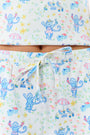 Roller Rabbit Green May Flowers Mischa Set