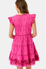 Roller Rabbit Berry Cross Stitch Vine Pippa Dress