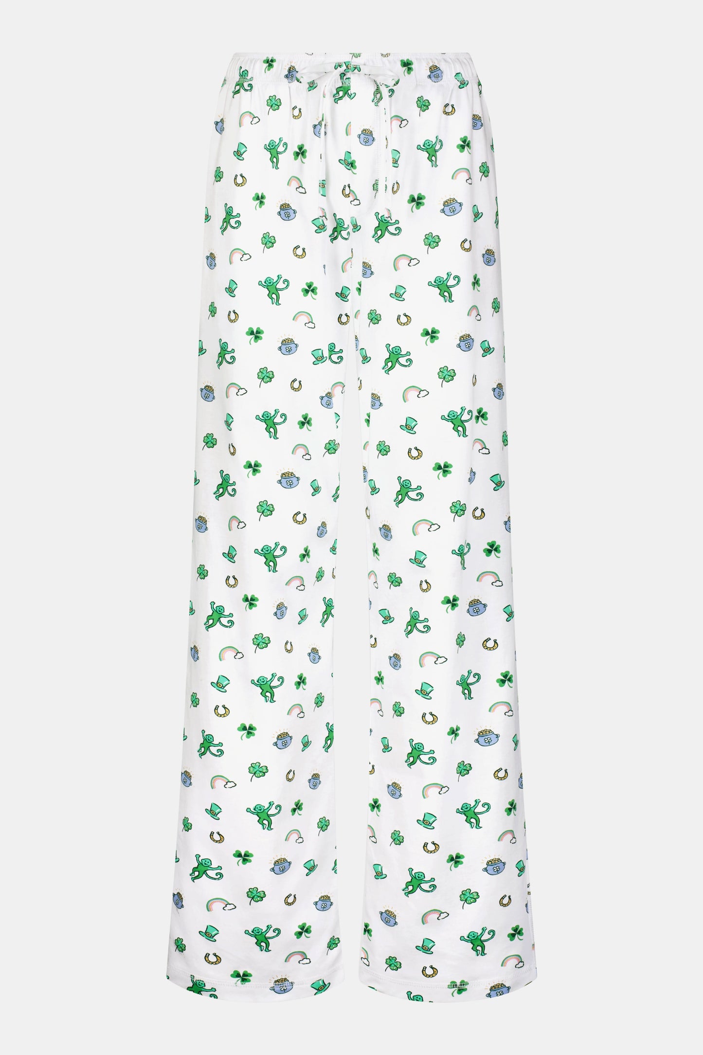Roller Rabbit Green Mens Luck O' The Monkey Simon Pant