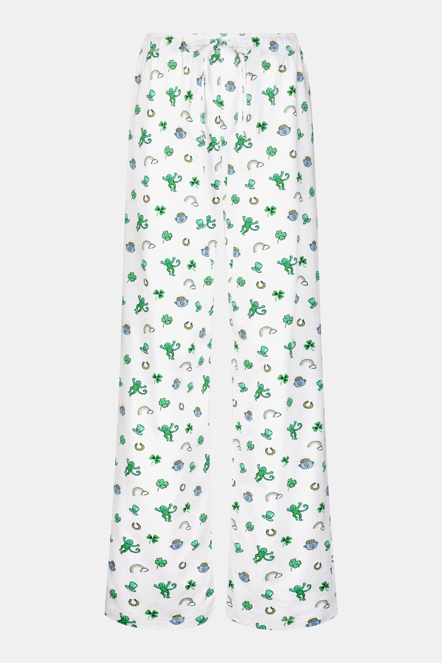 Roller Rabbit Green Mens Luck O' The Monkey Simon Pant