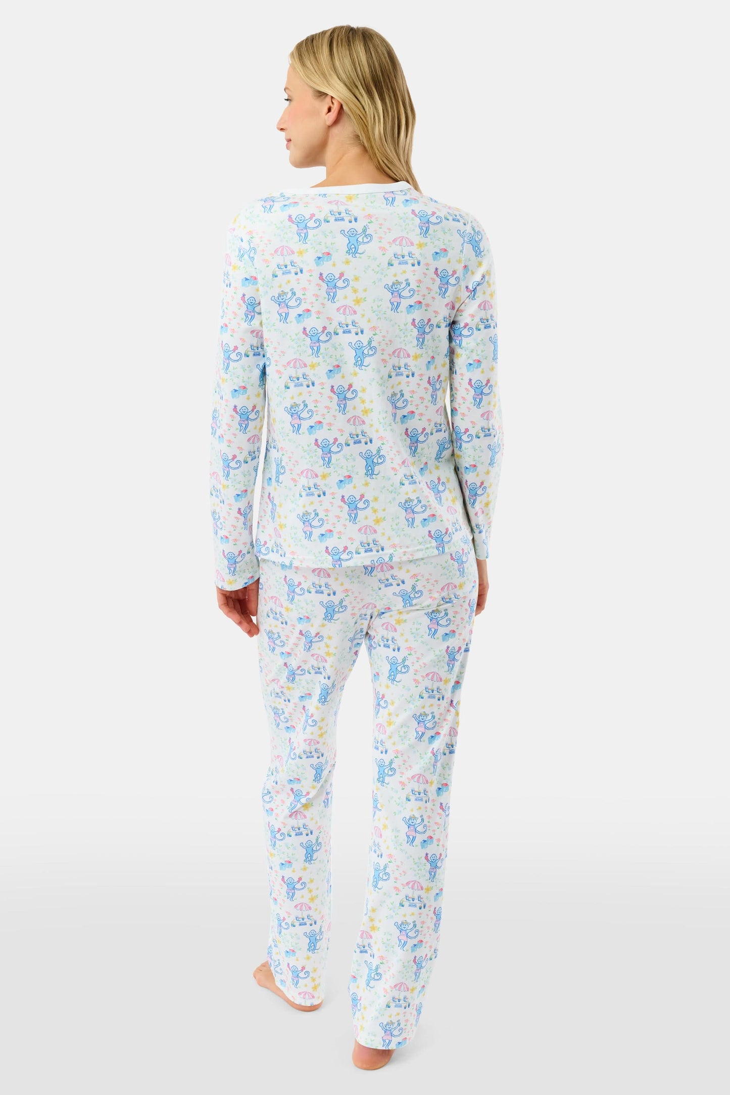 Roller Rabbit Green May Flowers Pajamas