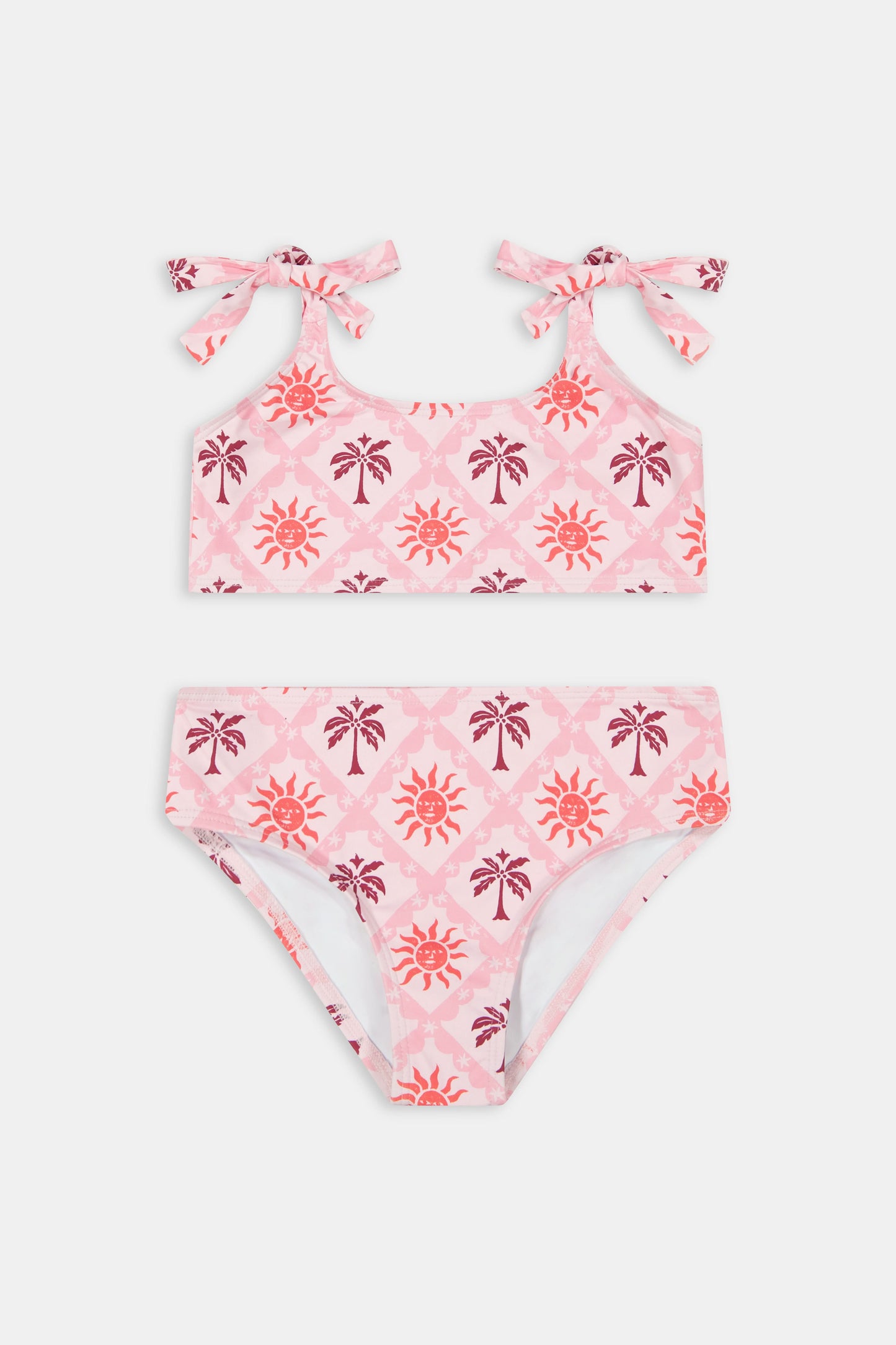 Roller Rabbit Pink Kids Sunny Days Cora Bikini