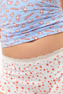 Roller Rabbit Orange Etoiles Pointelle Crosby Boyshort
