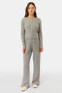 Roller Rabbit Grey Mini Cables Olivia Pant