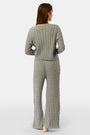Roller Rabbit Grey Mini Cables Moxie Cardigan