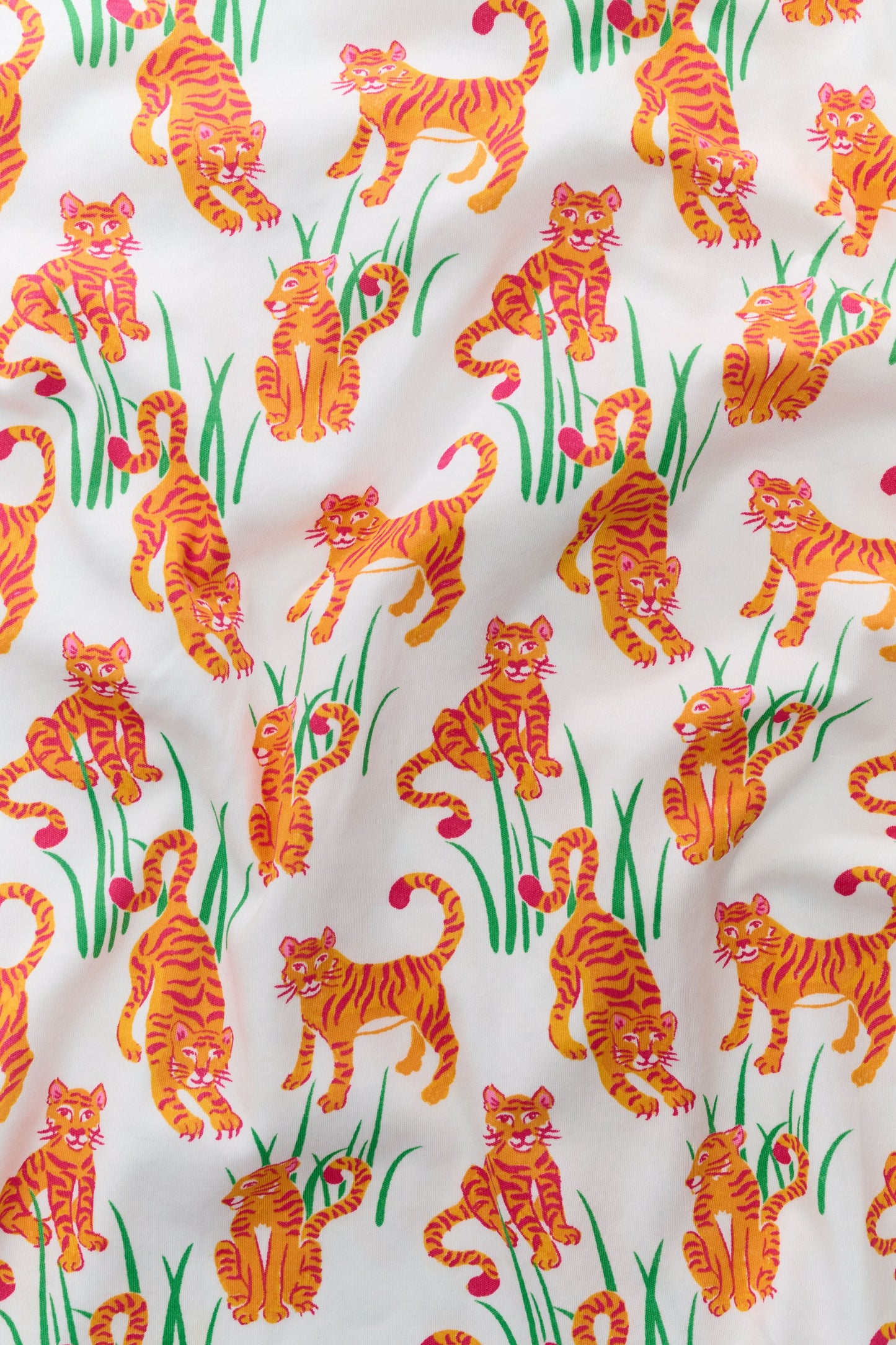 Roller Rabbit Orange Infant Teddy Tiger Short Sleeve Zipper Onesie