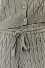 Roller Rabbit Grey Mini Cables Olivia Pant