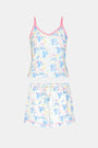 Roller Rabbit Green May Flowers Mischa Set