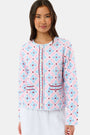 Roller Rabbit Pink Lerato Carmen Jacket