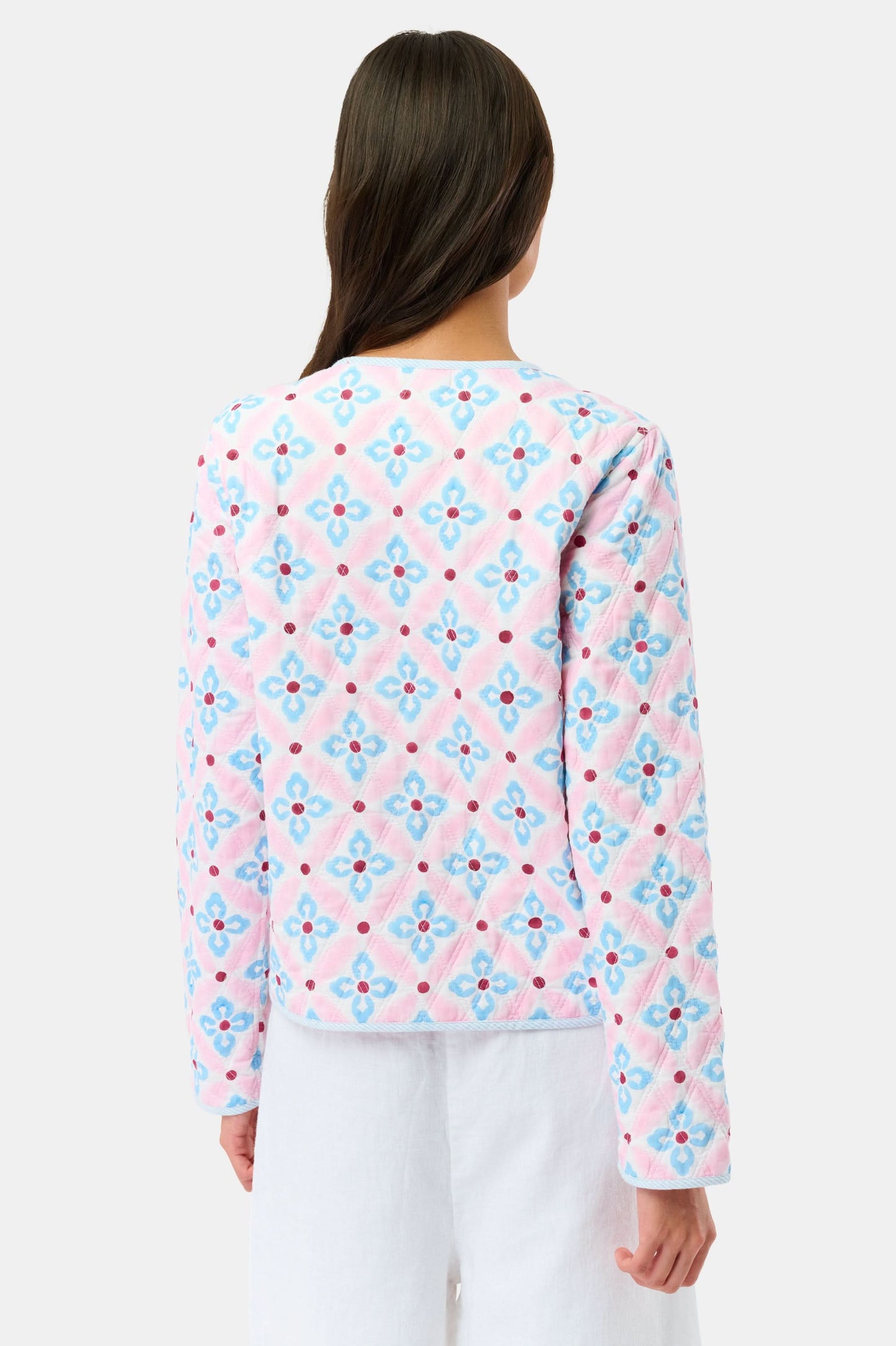 Roller Rabbit Pink Lerato Carmen Jacket